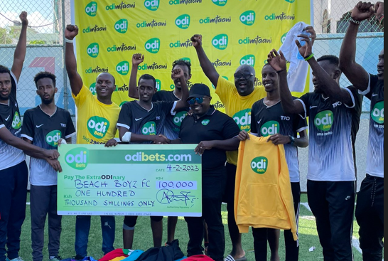 Beach Boyz FC Wins 12th Edition of KOT 5 Aside Tournament